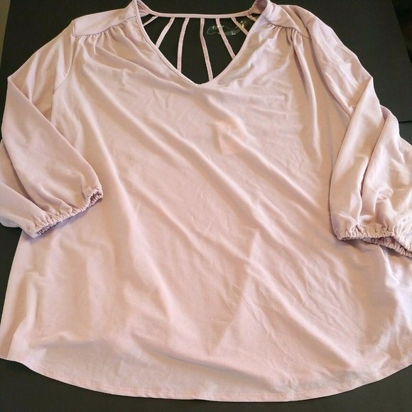 Cato Tops - Cato Top Shirt V-neck Women Plus Size 18W 20W 2X